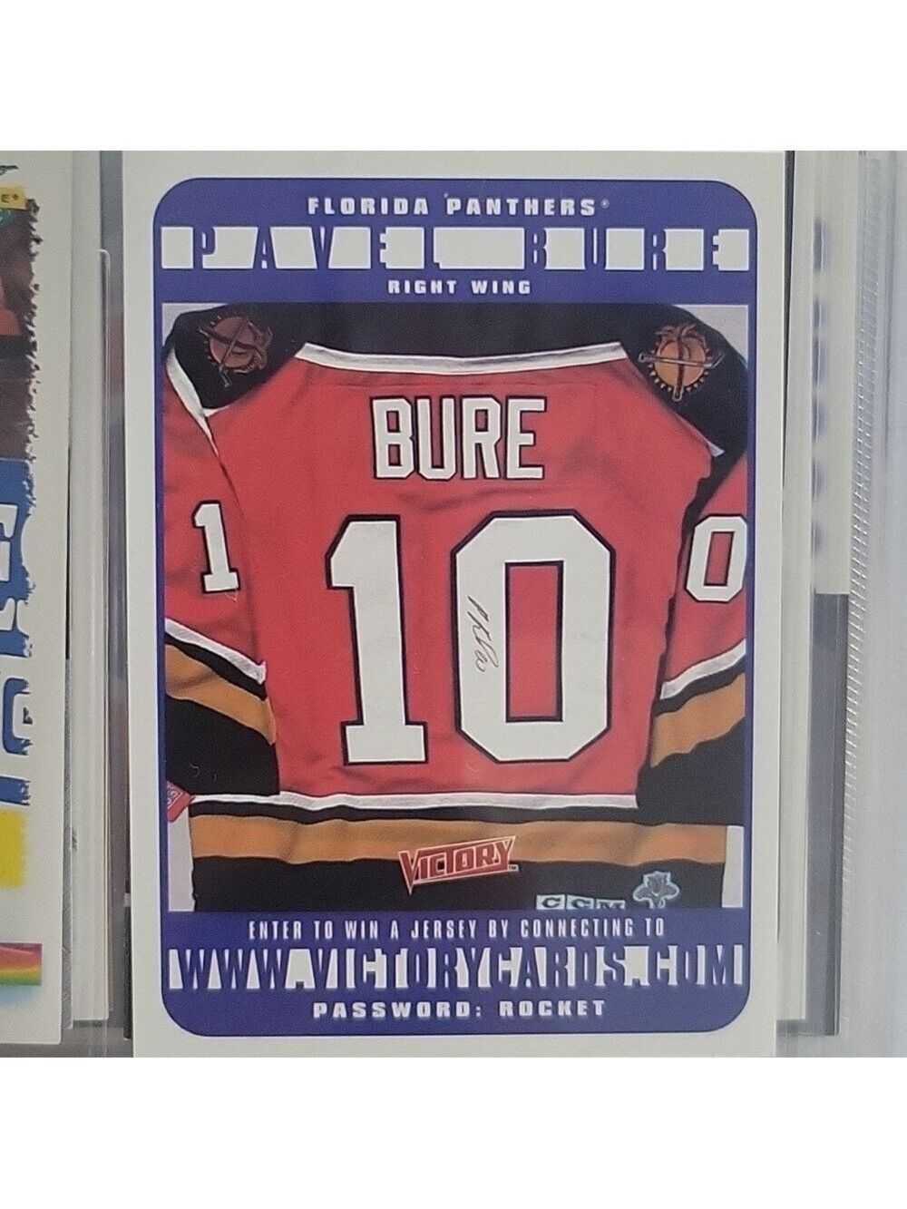 Pavel Bure Hockey Card Florida Panthers